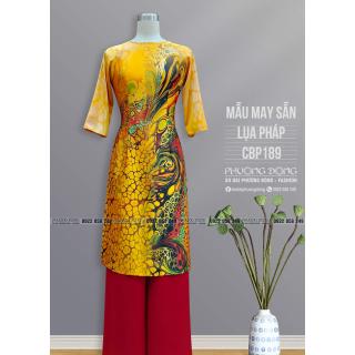 Áo Dài Cách Tân Lụa Pháp CBP189